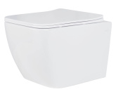 Подвесной унитаз Roxen Cube с сидением (530135-01)