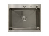 Мойка кухонна Wisent W36050D сталь PVD декор (60x50)