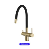 Смеситель Gappo G4398-33 (чёрный+бронза)