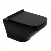 УНИТАЗ ПОДВЕСНОЙ БЕЗОБОДКОВЫЙ BELBAGNO SELA ЧЁРНЫЙ