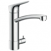 Смеситель для кухни Logis 160, с запорным вентилем для посудомоечной машины 71834000