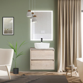 Зеркало BelBagno SPC-GRT-600-600-LED-BTN