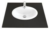 Умывальник Creavit TP овальный врезной на столешницу 45*52 см