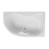 Ванна акриловая Polimat DORA 170x110 R ассиметричная, с ножками