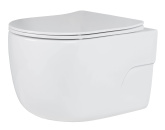 Подвесной унитаз Porto смыв "Торнадо" с сидением (530155-01)