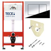 Инсталляция для унитаза TECE Kit 9400412 с кнопкой (хром глянец)