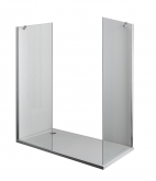 Sanotechnik  2x SMART FLEX Две Неподвижные Стенки Fixgläser D1190