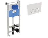 Инсталляция Ideal Standard Prosys Frame 120 M + белая кнопка смыва