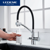 смеситель для кухни Ledeme L4855-2