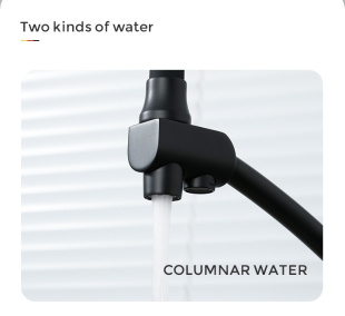 Смеситель Gappo G4398-16 (черный)