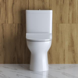 УНИТАЗ-КОМПАКТ БЕЗОБОДКОВЫЙ BELBAGNO STEAM (BB130CPR) с сидением 