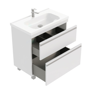 Тумба с раковиной напольная Laparet Venus 80 см