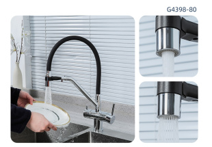 Смеситель для кухни Gappo G4398-80 (хром)