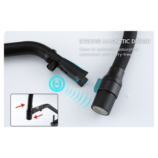 Смеситель для мойки Gappo G4398-86 (черный)