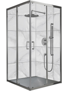 Душевой уголок Roxen Caspia 900*900*1950 (арт.55060-90) 