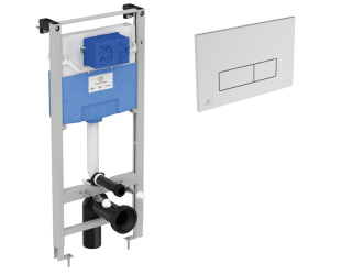 Инсталляция Ideal Standard Prosys Frame 120 M + хром кнопка смыва