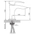Смеситель для раковины Gappo G1007-1