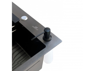 Мойка кухонна Wisent WGS35050 графит PVD (50x50)