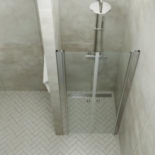 Душевая дверь Triton Дабл 100см