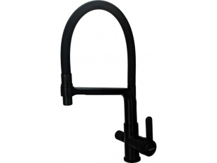 Смеситель для кухни WISENT W4755U-12 (Чёрный)