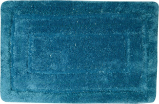 Коврик синий Aqualine 50x80 cm, 100% Акрил 