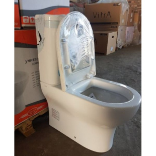 Унитаз-компакт Vitra Zentrum 60см с сидением микролифт (9012B003-7202)