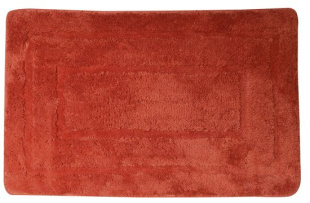 Коврик красный Aqualine  50x80 cm, 100% Акрил