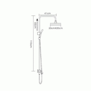 Душевая система Gappo G2402