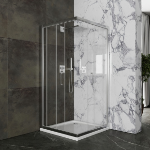 Душевой уголок Roxen Caspia 900*900*1950 (арт.55060-90) 
