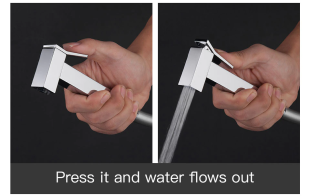 Смеситель  гигиенический для раковины Gappo G1017-1