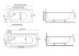 Ванна акриловая Polimat CLASSIC SLIM 160x70 с ножками
