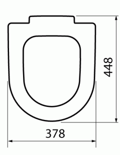 Сиденье для унитаза Jika Mio (8927123000009)