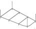 Каркас  с крепежом универсальный для ванн VenoSpa Nika в размере 1700х1150 
