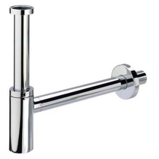 СИФОН ДЛЯ УМЫВАЛЬНИКА VIEGA ELEGANTA 440190, БУТЫЛОЧНЫЙ, ВЫДВИЖНОЙ, ЛАТУНЬ, ХРОМ, 5/4X32