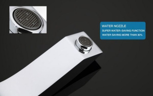 Смеситель на борт ванны 3 отверстия врезная Gappo (G1107)