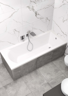 Ванна BONITO HOME Aventura 170х70 с ножками (BH-AV-901-170-70/St)