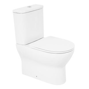 УНИТАЗ-КОМПАКТ БЕЗОБОДКОВЫЙ BELBAGNO ENERGIA (BB8134T+BB8134CPR/SC)