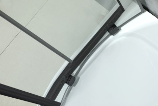 Душевой уголок Roxen Santi Black 900*900*1950 (арт.55020-90B)