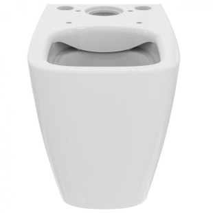 Унитаз пристенный безободковый напольный и с крышкой Soft-close Ideal Standard i.life S (T500001+T473501+T532901)