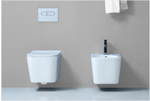 Унитаз подвесной Grossman GR-4441S с тонкой крышкой