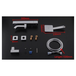 Смеситель для ванны с термостатом Gappo G3291 