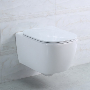 Унитаз подвесной безободковый BELBAGNO GENOVA (BB1102CH +BB1102SC)