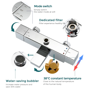 Душевая система Gappo G2418-40