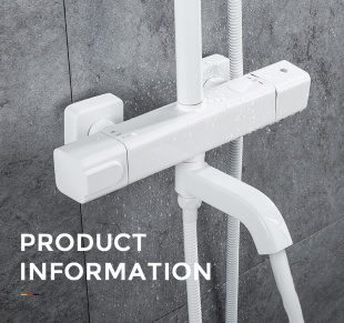 Душевая система с термостатом Gappo G2491-8