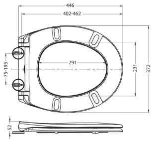 Сидение BelBagno (BB2004SC)
