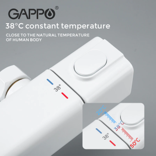 Душевая система с термостатом Gappo G2491-8