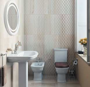 VITRA Унитаз-компакт Serenada в комплекте с сиденьем и механизмом смыва Geberit, 9722B003-7204