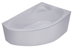 ванна VentoSpa «NIKA» 1700х1150х502 (правая) в комплекте с сифоном