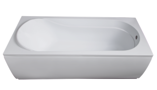 Ванна VentoSpa AQUA  1700х700х481 в комплекте с сифоном