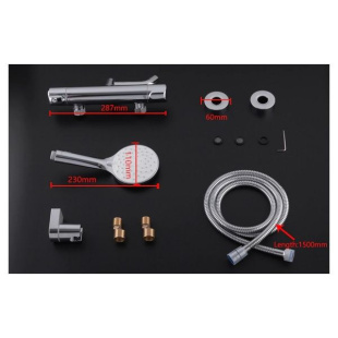 Смеситель для ванны с термостатом Gappo G3290